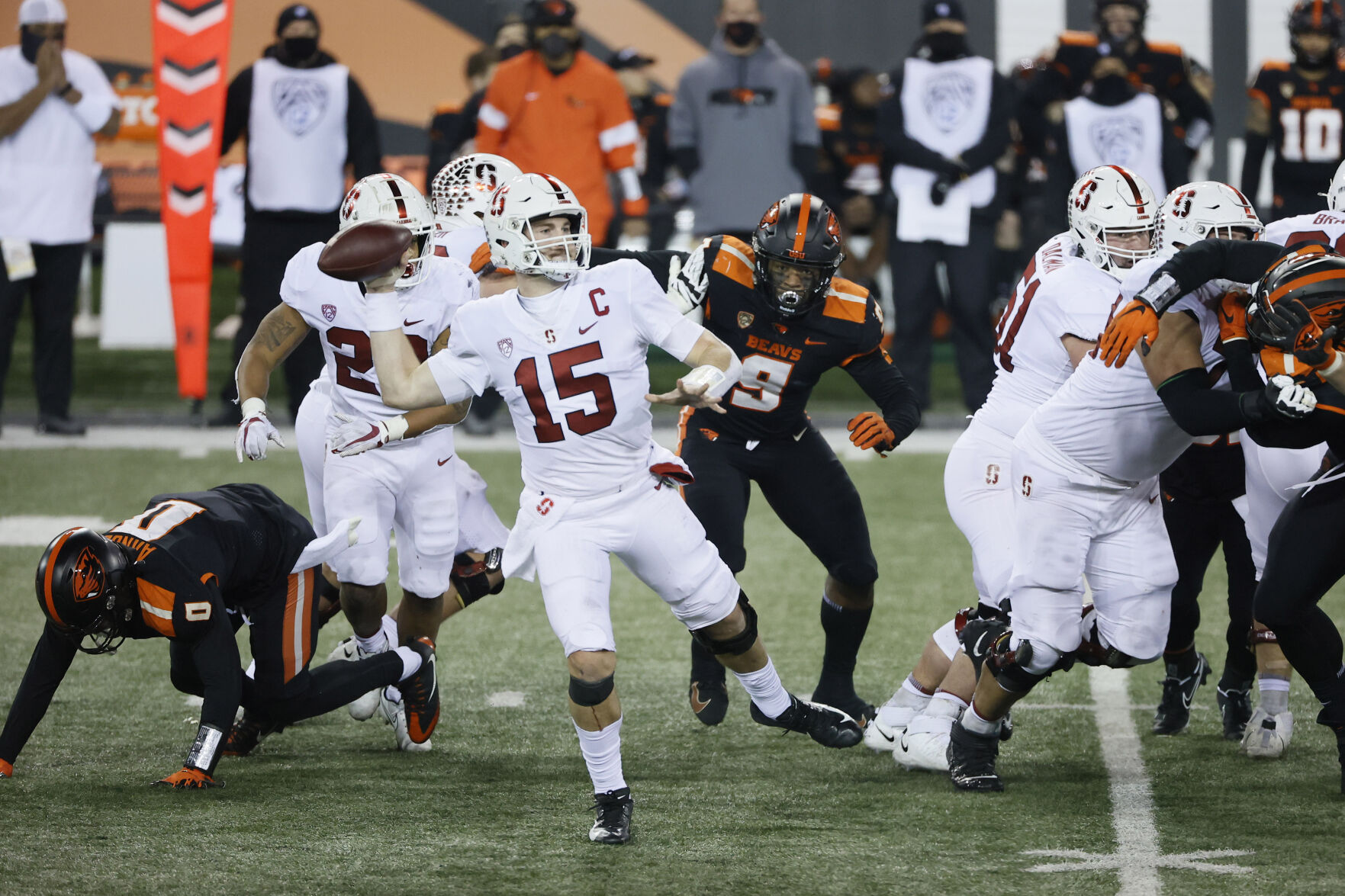 NCAA Football: Stanford at Oregon State